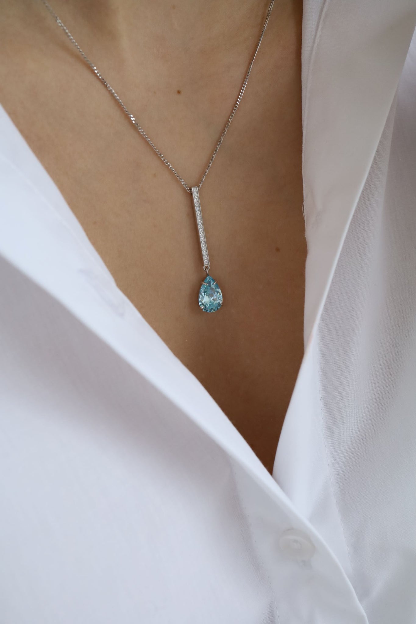 Necklace Blue tenderness