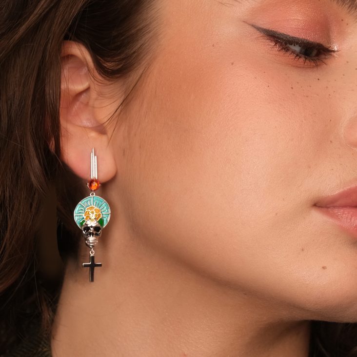 Asymmetric earrings