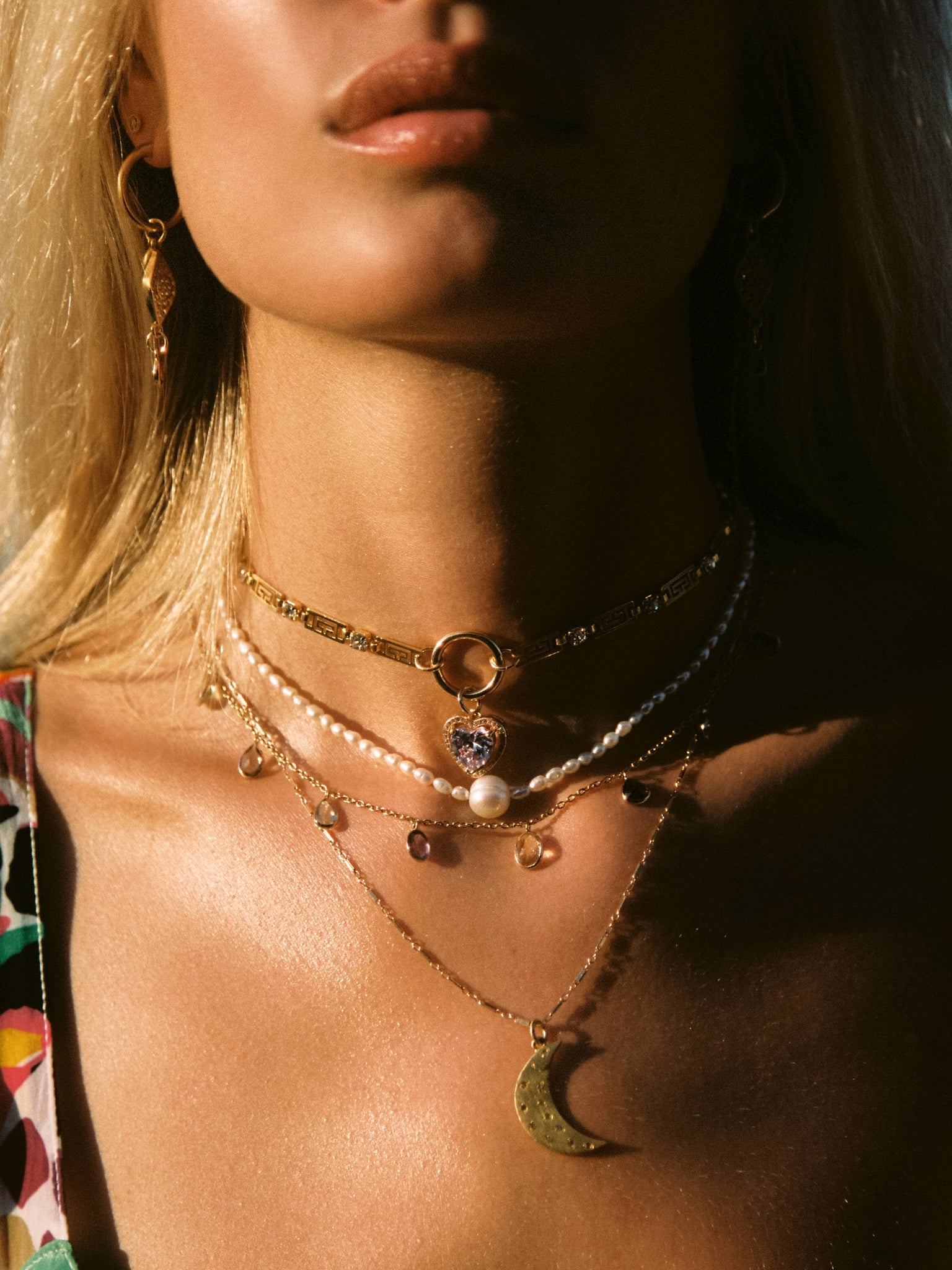 The Fleur Pearl Choker