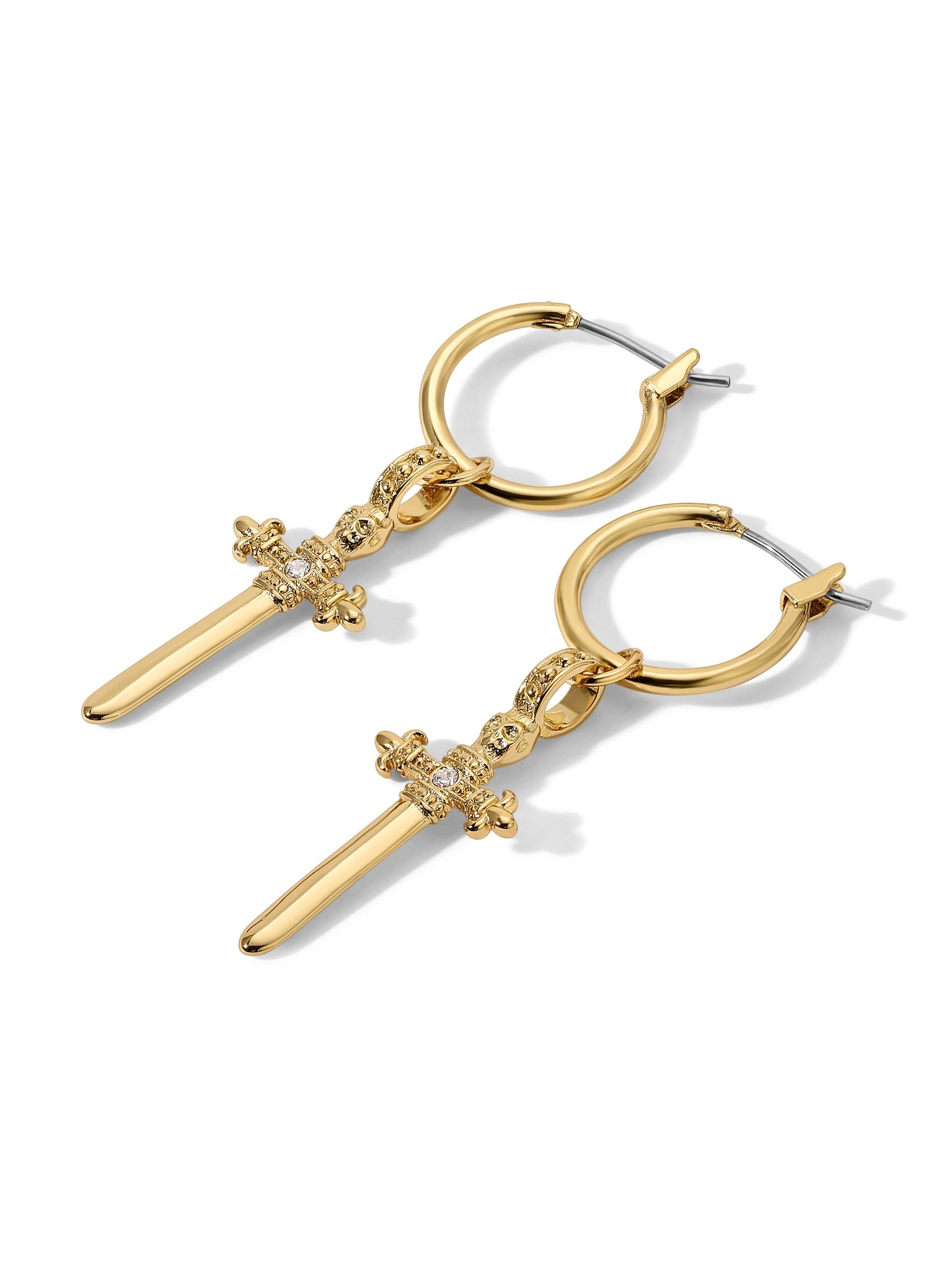 The Alexandra Hoop Earrings - Gold
